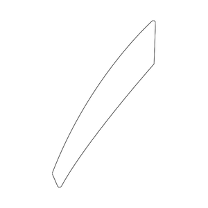 Rear Driver Side Wheel Arch Molding image