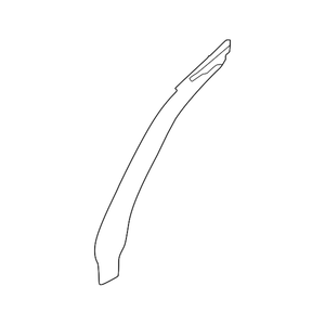 Rear Passenger Side Wheel Arch Molding image