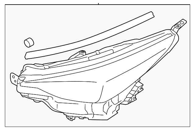 Subaru Crosstrek/Impreza Limited/Onyx Edition/Sport/Touring/Wilderness Headlight Assembly Limited - SU2502189