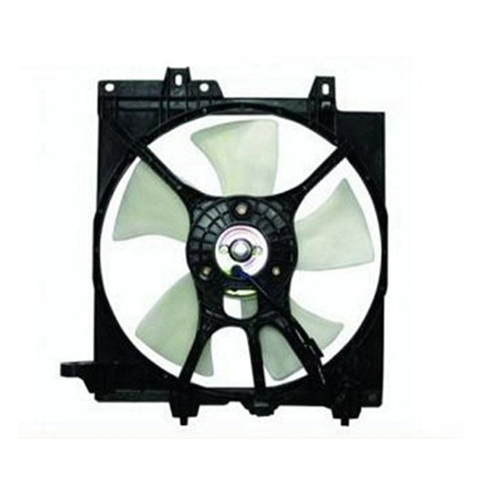 1993-1996 Subaru Impreza A/C Condenser Fan Assembly Includes Motor/Blade/Shroud - SU3113101-Partify-Painted-Replacement-Body-Parts