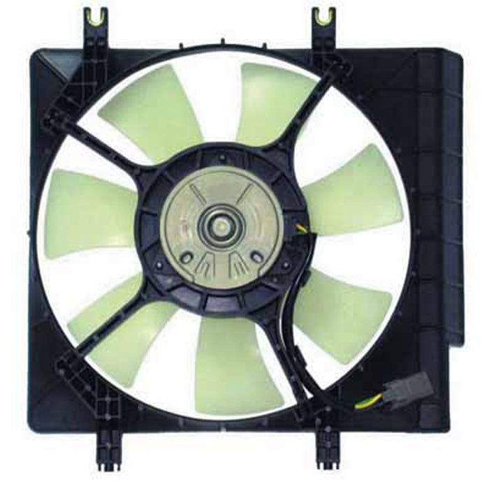 2001-2004 Subaru Outback A/C Condenser Fan Assembly Includes Motor/Blade/Shroud 3L H6 - SU3113106-Partify-Painted-Replacement-Body-Parts