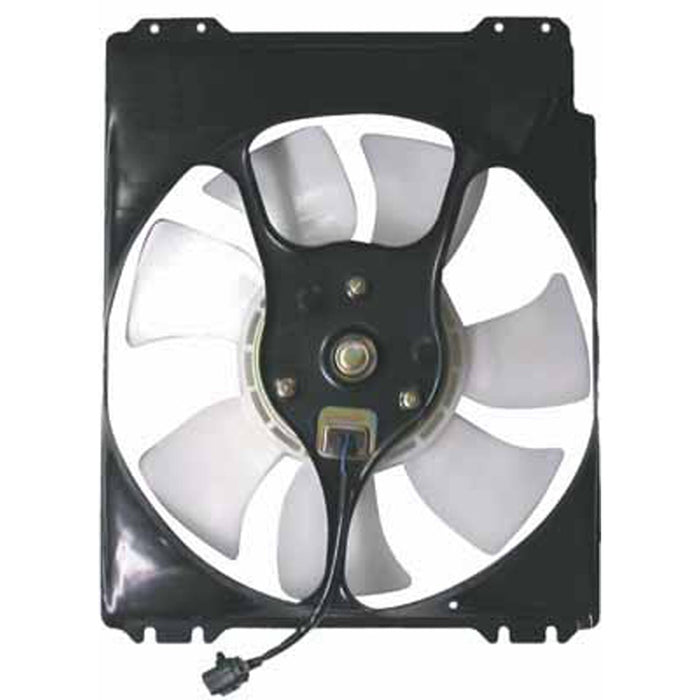 1998 Subaru Forester A/C Condenser Fan Assembly Includes Motor/Blade/Shroud - SU3113108-Partify-Painted-Replacement-Body-Parts