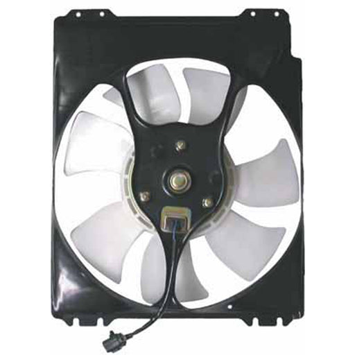 1998 Subaru Forester A/C Condenser Fan Assembly Includes Motor/Blade/Shroud - SU3113108-Partify-Painted-Replacement-Body-Parts