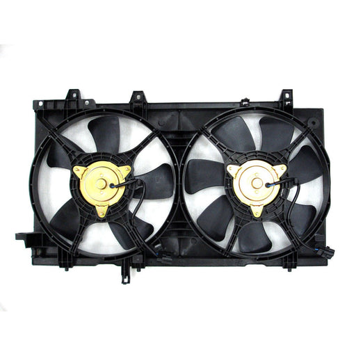 2003-2008 Subaru Forester Engine Cooling Fan Assembly Motor/Blade/Shroud Dual Fan Assembly Naturally Aspirated - SU3115111-Partify-Painted-Replacement-Body-Parts