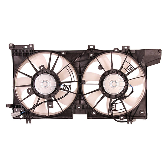 2015-2019 Subaru Legacy/Outback Engine Cooling Fan Assembly Motor/Blade/Shroud Dual Fan Assembly 2.5L H4 - SU3115132-Partify-Painted-Replacement-Body-Parts