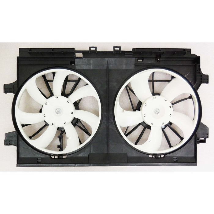 2017-2023 Subaru Impreza Engine Cooling Fan Assembly Motor/Blade/Shroud Dual Fan Assy Hatchback/Sedan - SU3115135-Partify-Painted-Replacement-Body-Parts