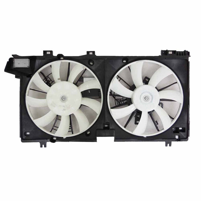 2015-2019 Subaru Legacy/Outback Engine Cooling Fan Assembly Motor/Blade/Shroud/Control Unit Dual Fan Assy 3.6L H6 - SU3115136-Partify-Painted-Replacement-Body-Parts