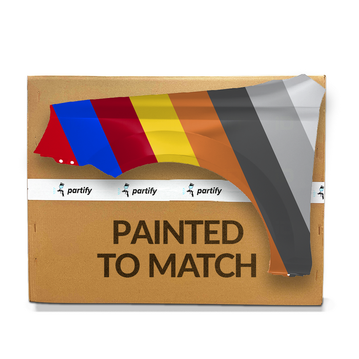 2004-2008 Suzuki Forenza Front Driver Side Fender W/O Side Lamp Hole Usa Market - SZ1240118-Partify-Painted-Replacement-Body-Parts