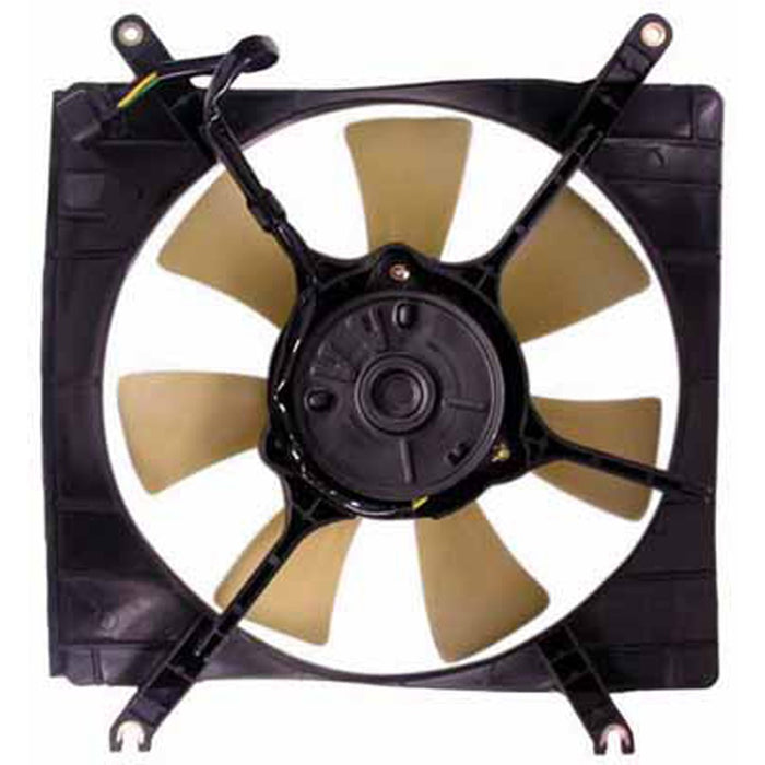 2002-2004 Suzuki Aerio Engine Cooling Fan Assembly Includes Motor/Blade/Shroud - SZ3115104-Partify-Painted-Replacement-Body-Parts