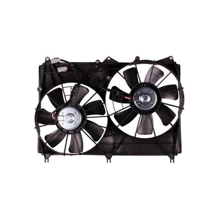 2006-2008 Suzuki Grand Vitara Engine Cooling Fan Assembly Motor/Blade/Shroud Dual Fan Assy 2.7L V6 - SZ3115108-Partify-Painted-Replacement-Body-Parts