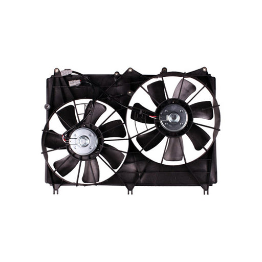 2006-2008 Suzuki Grand Vitara Engine Cooling Fan Assembly Motor/Blade/Shroud Dual Fan Assy 2.7L V6 - SZ3115108-Partify-Painted-Replacement-Body-Parts