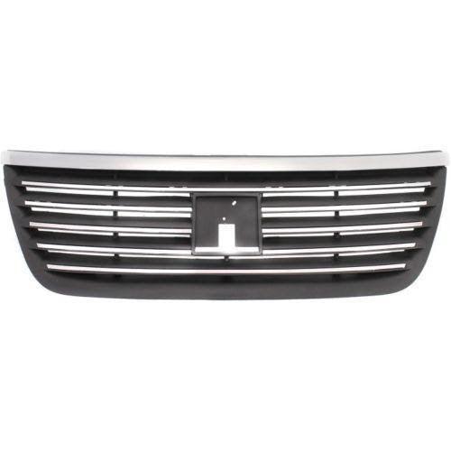 2005-2007 Saturn Ion Sedan Grille Dark Gray With Chrome Moulding - GM1200602-Partify-Painted-Replacement-Body-Parts