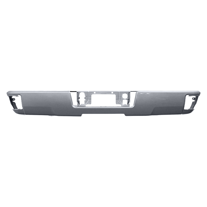 2014-2019 Chevrolet Silverado/GMC Sierra 1500/2500/3500 Rear Bumper Without Sensor Holes - GM1102565-Partify-Painted-Replacement-Body-Parts