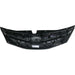 2010-2011 Subaru Impreza Grille Matte Black With Moulding Silver Gray - SU1200144-Partify-Painted-Replacement-Body-Parts