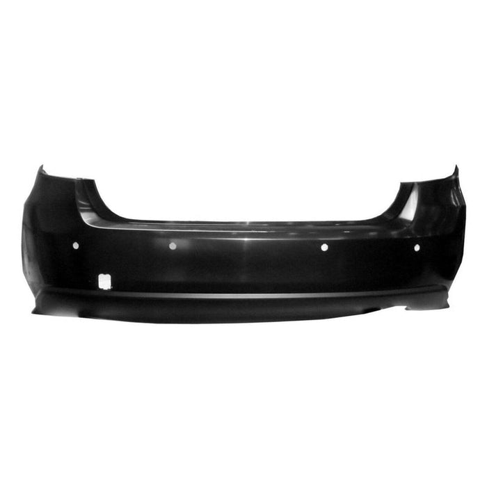 2017-2022 Subaru Impreza Sedan Rear Bumper With Sensor Holes - SU1100184-Partify-Painted-Replacement-Body-Parts