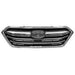 2018-2019 Subaru Outback Grille Dark Gray With Chrome Moulding/Frame - SU1200172-Partify-Painted-Replacement-Body-Parts