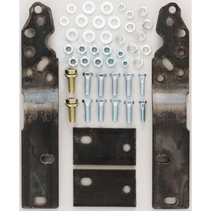 1978-1996 Ford Bronco Rear Bumper Bracket Set For Fey Bumpers - UN1165101-Partify-Painted-Replacement-Body-Parts