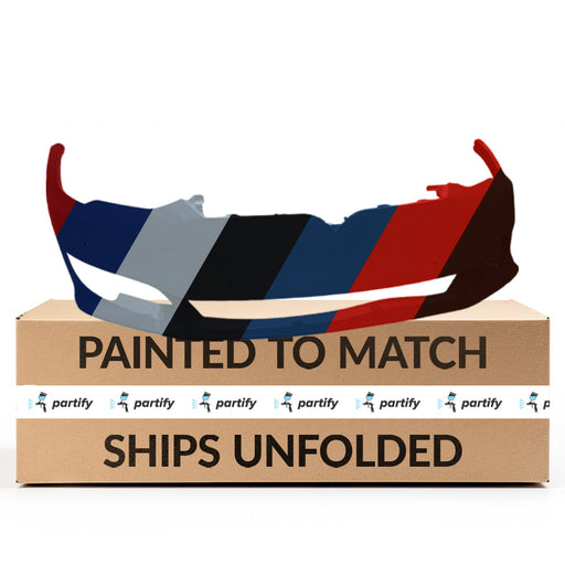 2016-2020 Tesla S CAPA Certified Front Bumper From 4-16 - TA1000100C-Partify-Painted-Replacement-Body-Parts