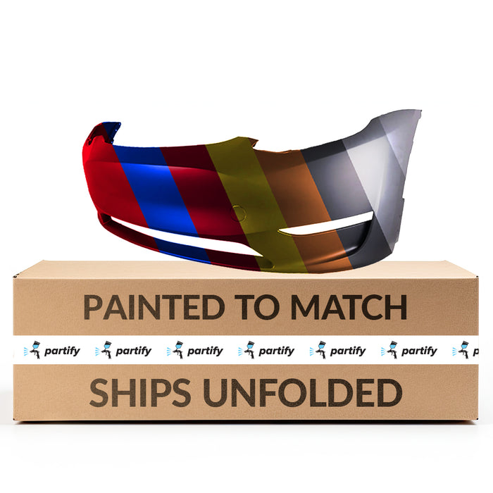 2020-2024 Tesla Y Front Bumper W/O Parking Aid Sensors - TA1000103-Partify-Painted-Replacement-Body-Parts