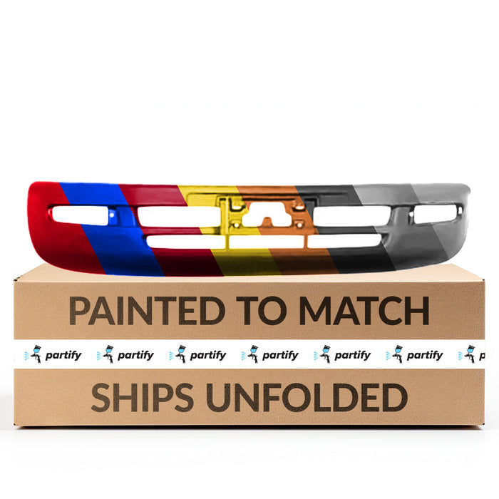 1996-1997 Toyota RAV4 Front Bumper W/O Extension Dark Gray - TO1000183-Partify-Painted-Replacement-Body-Parts