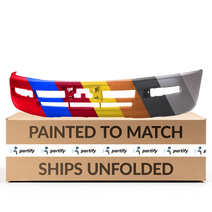 1996-1997 Toyota RAV4 CAPA Certified Front Bumper W/Extension - TO1000186C-Partify-Painted-Replacement-Body-Parts