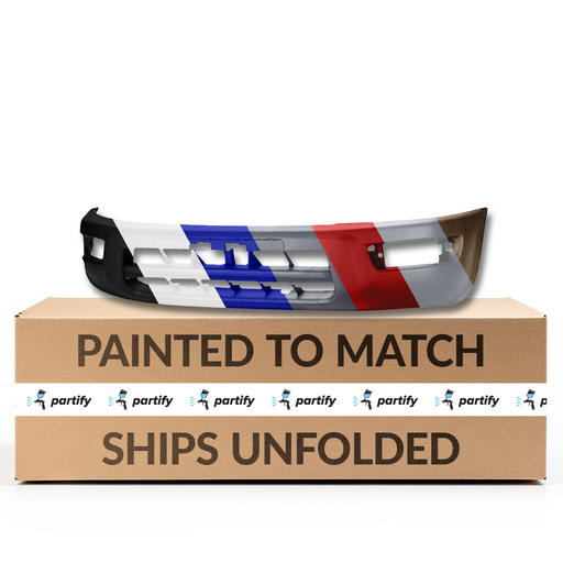 1998-2000 Toyota RAV4 Front Bumper - TO1000190-Partify-Painted-Replacement-Body-Parts