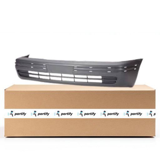 1998-1999 Toyota Tercel CAPA Certified Front Bumper Textured Gray - TO1000194C-Partify-Painted-Replacement-Body-Parts