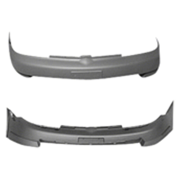 2000-2002 Toyota Echo Front Bumper W/O Front Spoiler - TO1000204-Partify-Painted-Replacement-Body-Parts