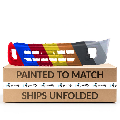 2001-2003 Toyota RAV4 CAPA Certified Front Bumper W/O Fender Flares Paint To Match - TO1000222C-Partify-Painted-Replacement-Body-Parts