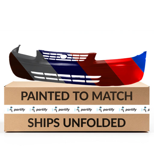 1997-1999 Toyota Camry CAPA Certified Front Bumper Matte - TO1000246C-Partify-Painted-Replacement-Body-Parts