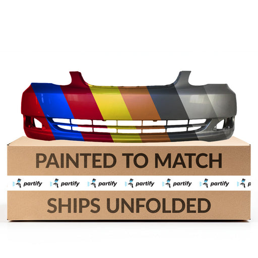 2005-2006 Toyota Corolla CE/LE CAPA Certified Front Bumper Painted - TO1000315C-Partify-Painted-Replacement-Body-Parts