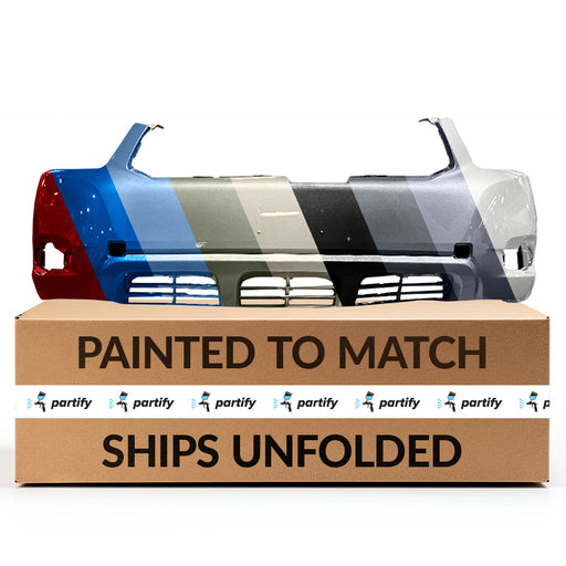 2008-2010 Toyota Highlander Front Bumper - TO1000338-Partify-Painted-Replacement-Body-Parts