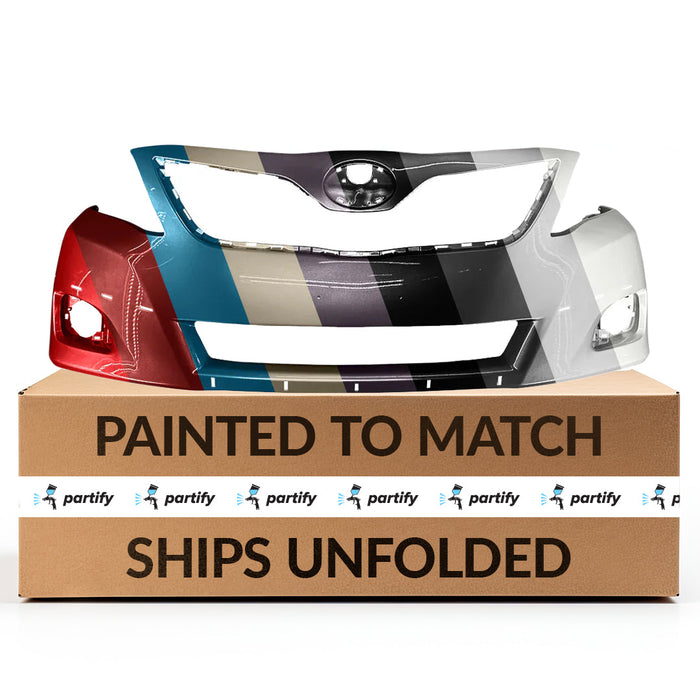 2010-2011 Toyota Camry SE Front Bumper - TO1000355-Partify-Painted-Replacement-Body-Parts