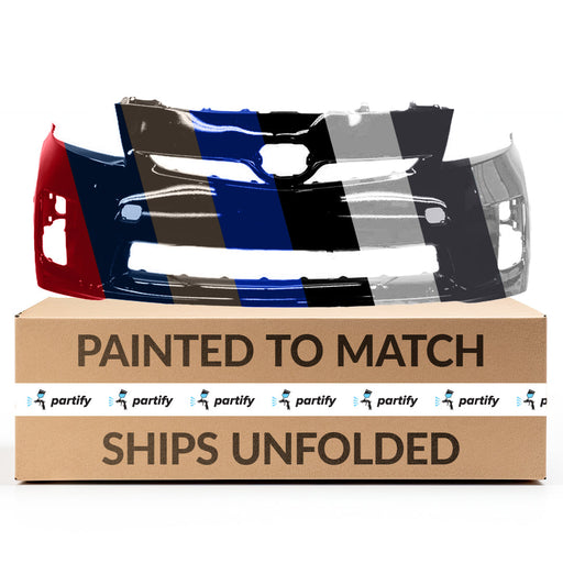 2010-2011 Toyota Prius Front Bumper Without Headlight Washer Holes & With Sensor Holes - TO1000376-Partify-Painted-Replacement-Body-Parts