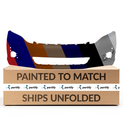 2014-2016 Toyota Venza Front Bumper With Sensor Holes - TO1000401-Partify-Painted-Replacement-Body-Parts