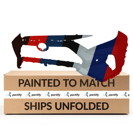 2021-2023 Toyota RAV4 Prime Front Bumper W/Parking Sensors - TO1000483-Partify-Painted-Replacement-Body-Parts