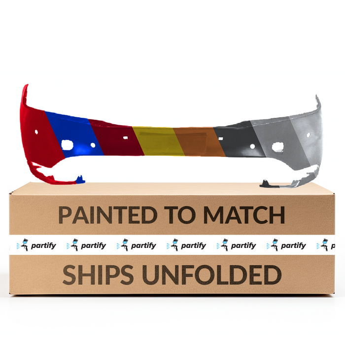 2023-2024 Toyota Prius/Prius AWD-e Front Bumper W/Park Aid W/Cold Area Spec - TO1000486-Partify-Painted-Replacement-Body-Parts