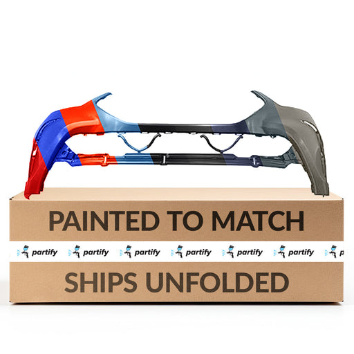 2021-2024 Toyota Highlander XSE CAPA Certified Front Bumper - TO1000487C-Partify-Painted-Replacement-Body-Parts