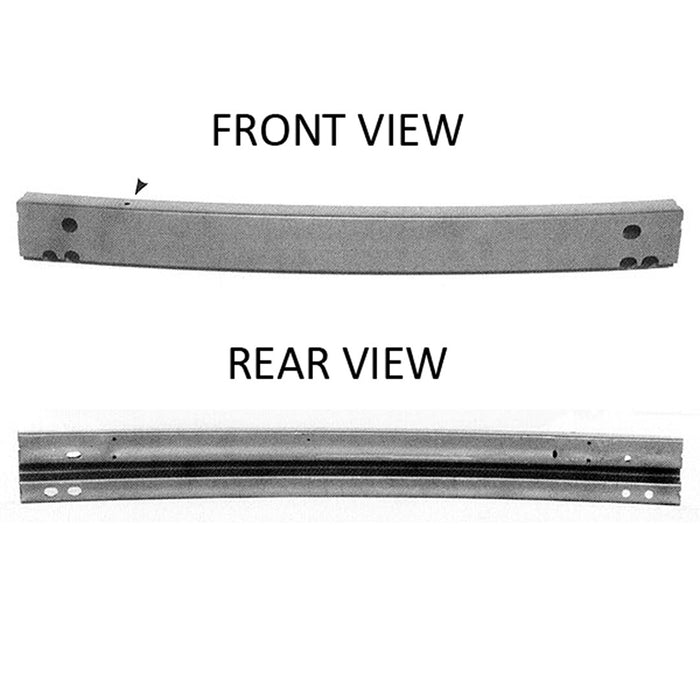 1997-1998 Toyota Camry Front Bumper Reinforcement Japan Built - TO1006158-Partify-Painted-Replacement-Body-Parts