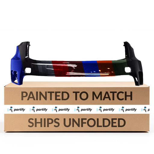 2014-2016 Toyota Highlander Front Upper Bumper - TO1014102-Partify-Painted-Replacement-Body-Parts