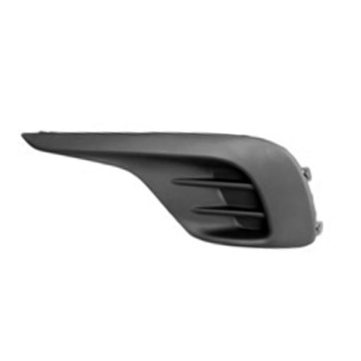 2011-2013 Toyota Highlander Front Driver Side Bumper Insert Fog Lamp Opening Cover W/O Fog Lamps - TO1038153-Partify-Painted-Replacement-Body-Parts