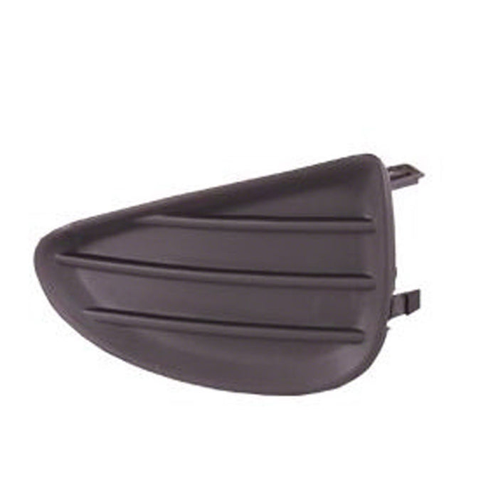 2012-2014 Toyota Yaris Front Driver Side Bumper Insert Japan Built Fog Lamp Opening Cover W/O Fog Lamps Hatchback - TO1038155-Partify-Painted-Replacement-Body-Parts