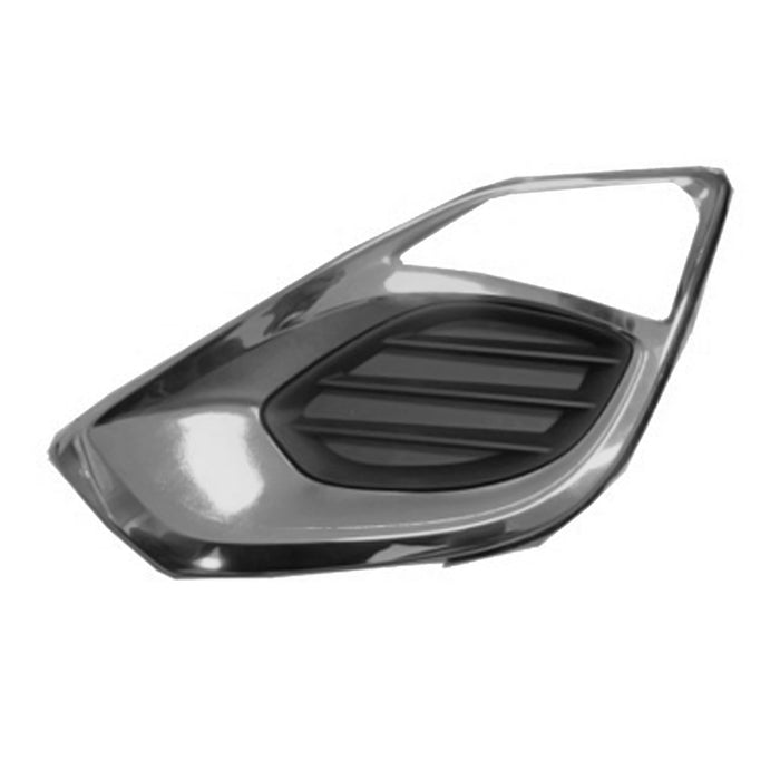 2013-2015 Toyota Avalon Front Driver Side Bumper Insert Fog Lamp Opening Cover W/O Fog Lamps - TO1038165-Partify-Painted-Replacement-Body-Parts