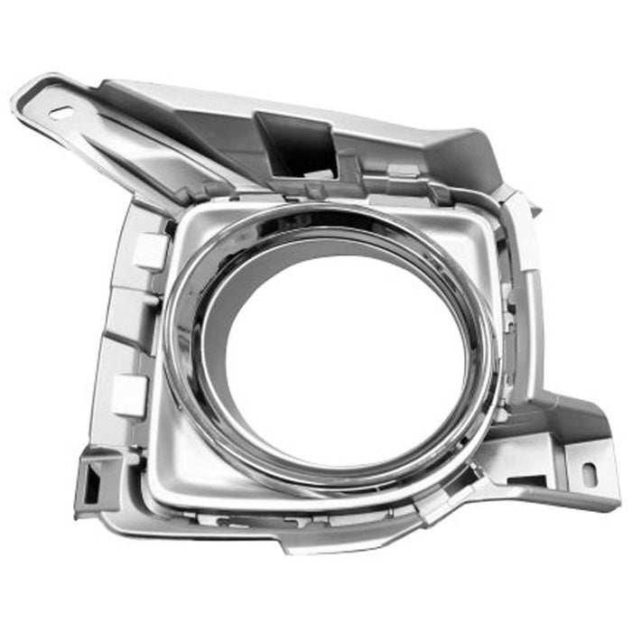 2013-2015 Toyota Land Cruiser Front Driver Side Bumper Insert Fog Lamp Bezel W/Fog Lamps - TO1038181-Partify-Painted-Replacement-Body-Parts