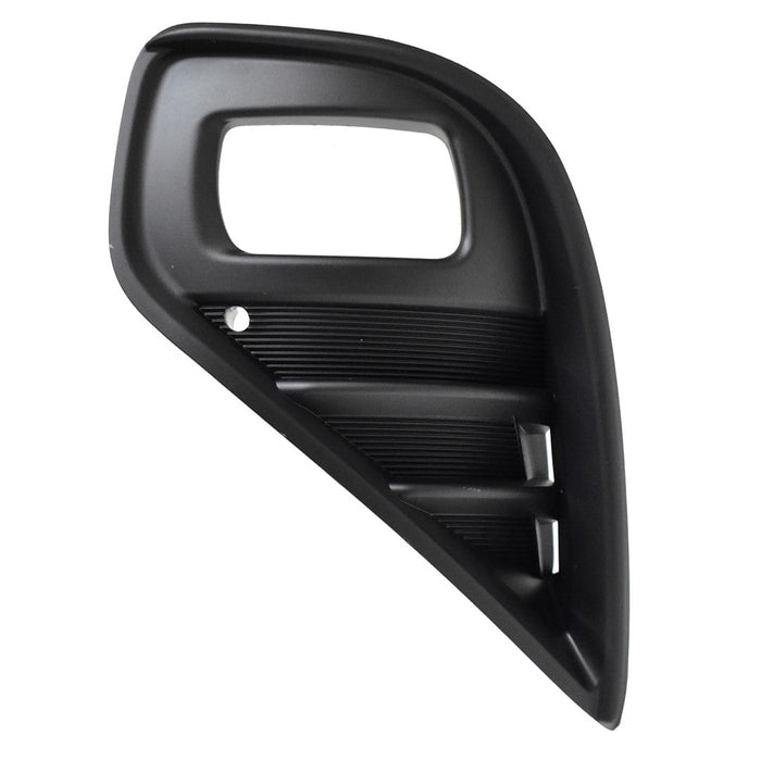 2020-2024 CAPA Certified Toyota Highlander Front Driver Side Bumper Insert Fog Lamp Bezel W/Fog Lamps - TO1038239C-Partify-Painted-Replacement-Body-Parts