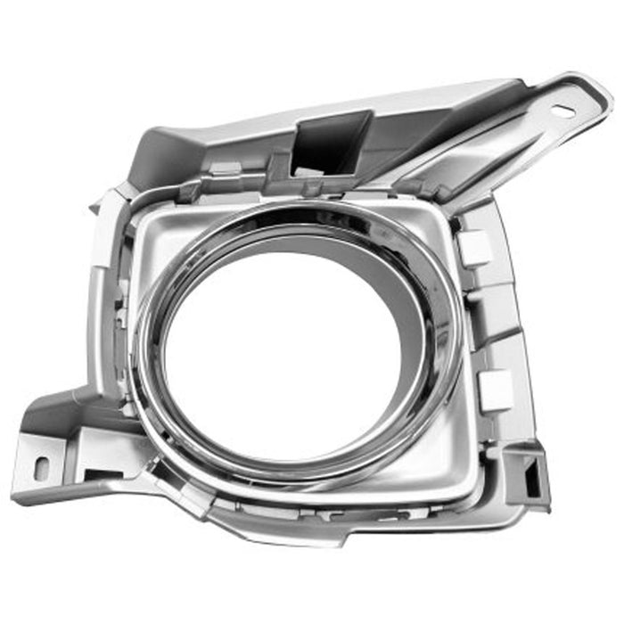 2013-2015 Toyota Land Cruiser Front Passenger Side Bumper Insert Fog Lamp Bezel W/Fog Lamps - TO1039181-Partify-Painted-Replacement-Body-Parts