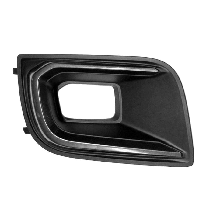 2018-2022 Toyota Sequoia SR5 Front Passenger Side Bumper Insert W/O Trd Sport Pkg Fog Lamp Bezel Gray - TO1039218-Partify-Painted-Replacement-Body-Parts