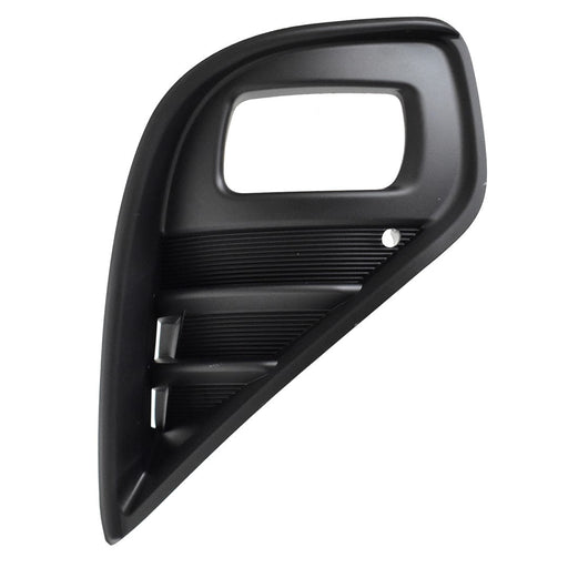 2020-2024 CAPA Certified Toyota Highlander Front Passenger Side Bumper Insert Fog Lamp Bezel W/Fog Lamps - TO1039239C-Partify-Painted-Replacement-Body-Parts