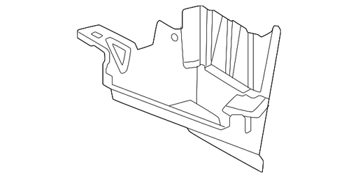 Toyota Land Cruiser Lower Spoiler Front Bumper Molding - TO1046141