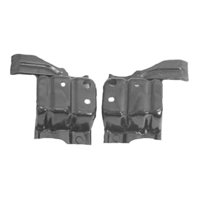 2003-2005 Toyota Echo Front Passenger Side Bumper Bracket Mounting Arm - TO1067146-Partify-Painted-Replacement-Body-Parts